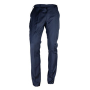 Elegant Milano Wool Blend Men's Trousers Made in Italy