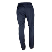 Elegant Milano Wool Blend Men's Trousers Made in Italy