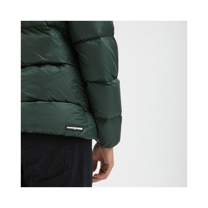 Green Nylon Men Jacket Centogrammi