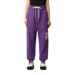 Purple Cotton Women Pant Pharmacy Industry