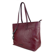 Red Polyethylene Women Shoulder Bag Plein Sport