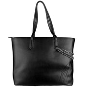 Black Polyethylene Women Shoulder Bag Plein Sport