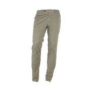 Elegant Beige Summer Trousers for Men Made in Italy