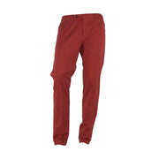 Chic Summer Cotton-Blend Trousers Made in Italy