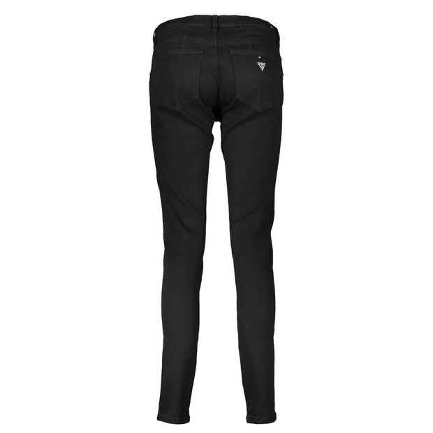 Black Cotton Jeans & Pant Guess Jeans