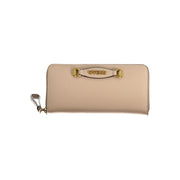 Beige Polyethylene Wallet Guess Jeans