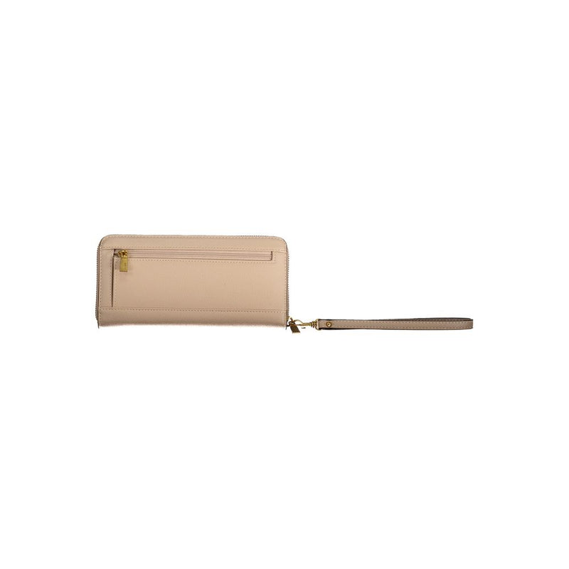 Beige Polyethylene Wallet Guess Jeans