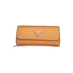 Beige Polyethylene Wallet Guess Jeans