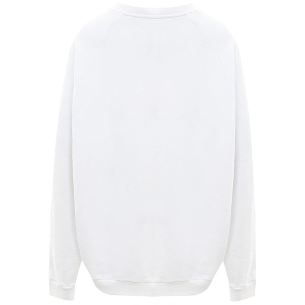 Elegant Cotton Knit Sweater in Pristine White Maison Margiela