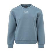 Chic Blue Polyester Sweater by EA7 EA7 Emporio Armani