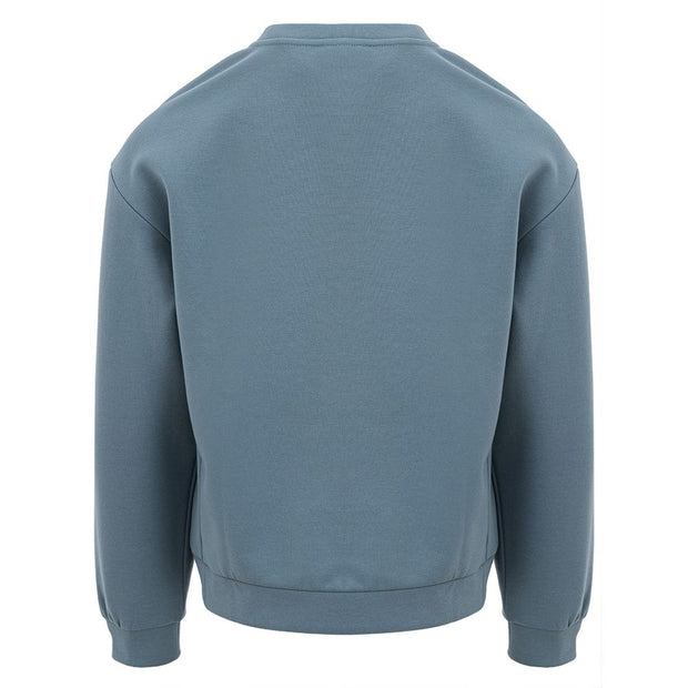 Chic Blue Polyester Sweater by EA7 EA7 Emporio Armani