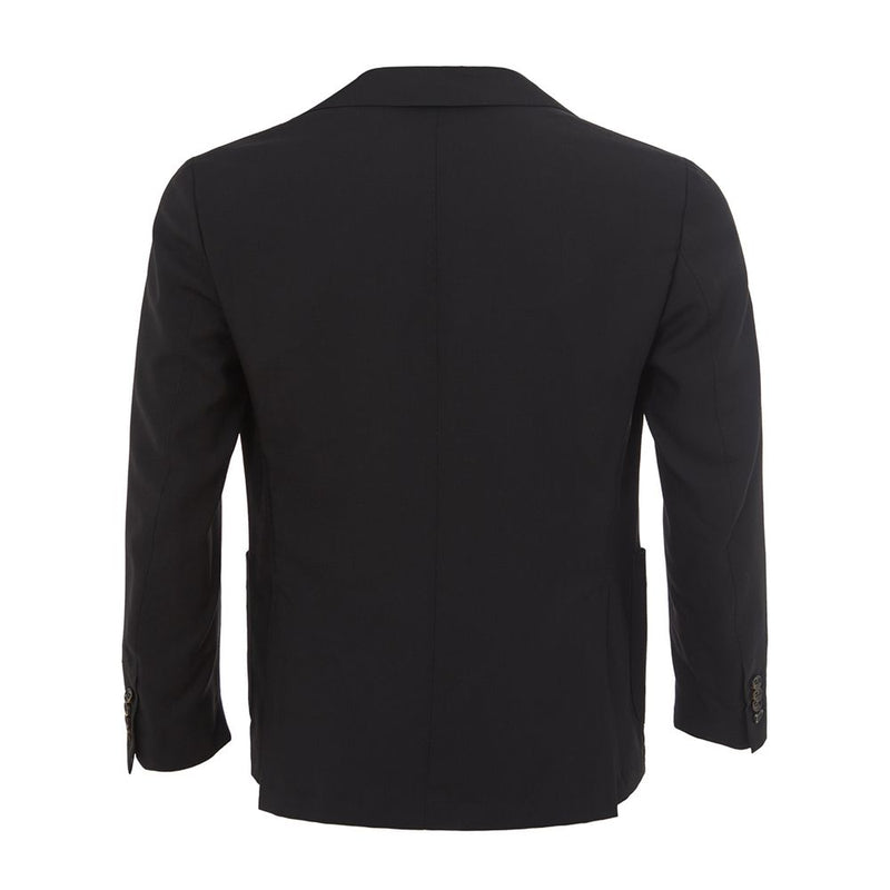 Elegant Cashmere Black Jacket Colombo