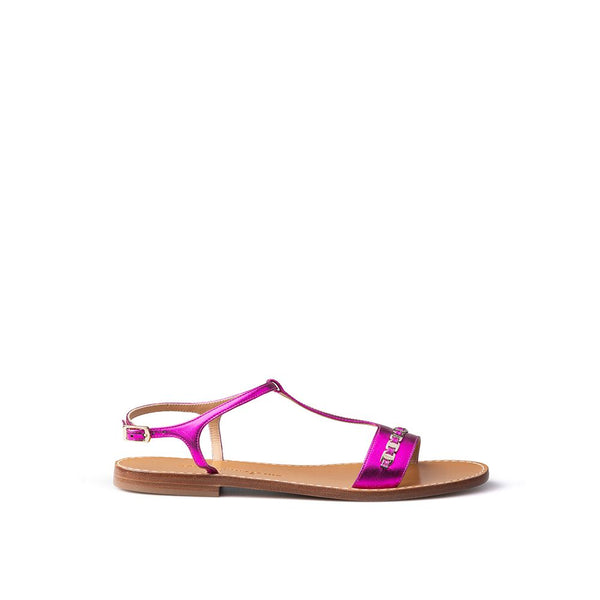 Elegant Purple Summer Sandals Salvatore Ferragamo