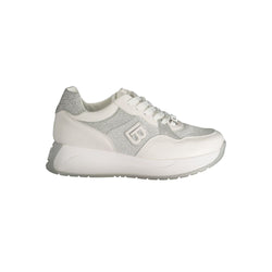 White Polyester Sneaker Laura Biagiotti