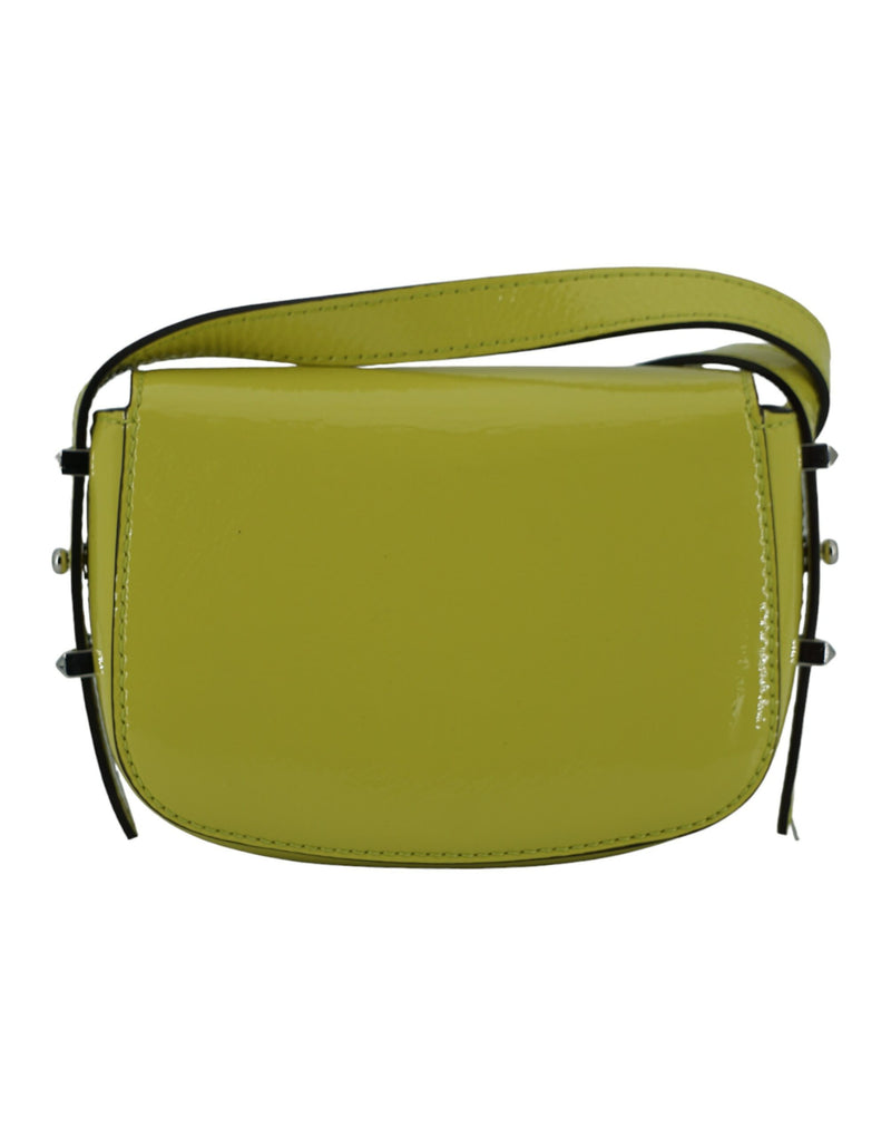 Lime Yellow Leather Small Shoulder Bag Jimmy Choo