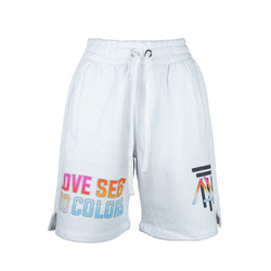 White Cotton Women Short Diego Venturino