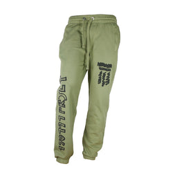 Emerald Allure Cotton Tracksuit Trousers Diego Venturino