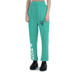 Sporty Chic Cotton Jersey Trousers Pharmacy Industry