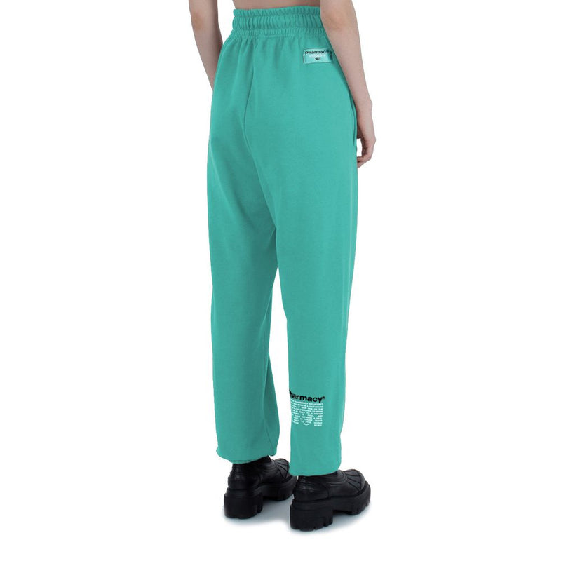 Sporty Chic Cotton Jersey Trousers Pharmacy Industry