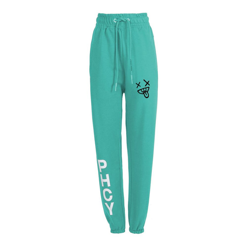 Sporty Chic Cotton Jersey Trousers Pharmacy Industry