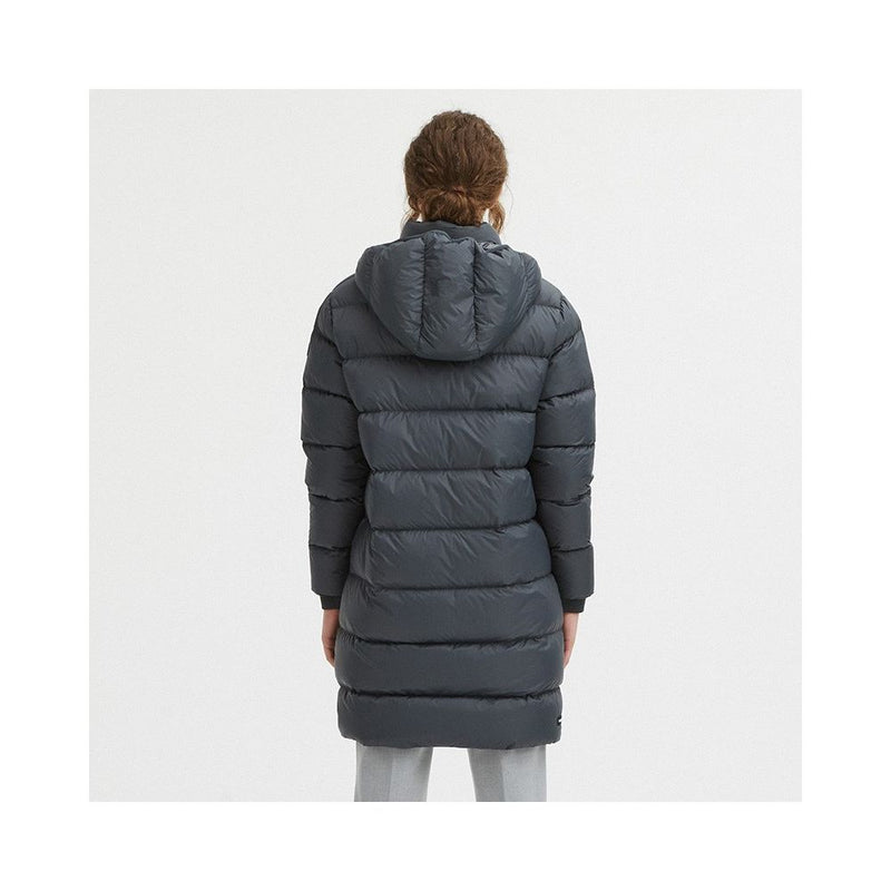 Gray Nylon Women Jacket Centogrammi