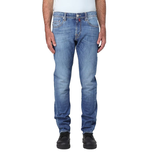 Blue Cotton Men's Jean Tramarossa