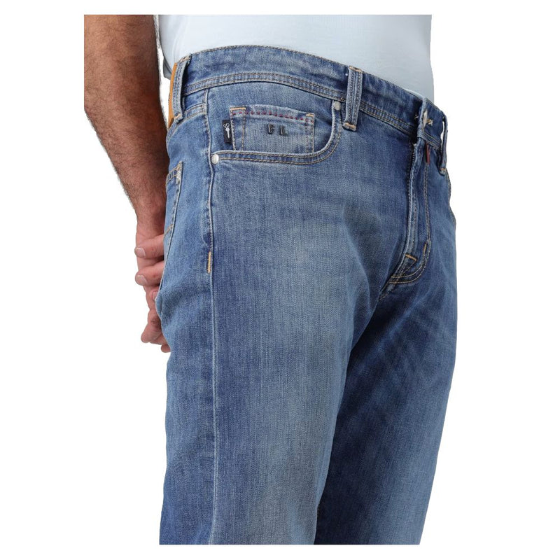 Blue Cotton Men's Jean Tramarossa