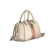 Beige Polyethylene Handbag Guess Jeans