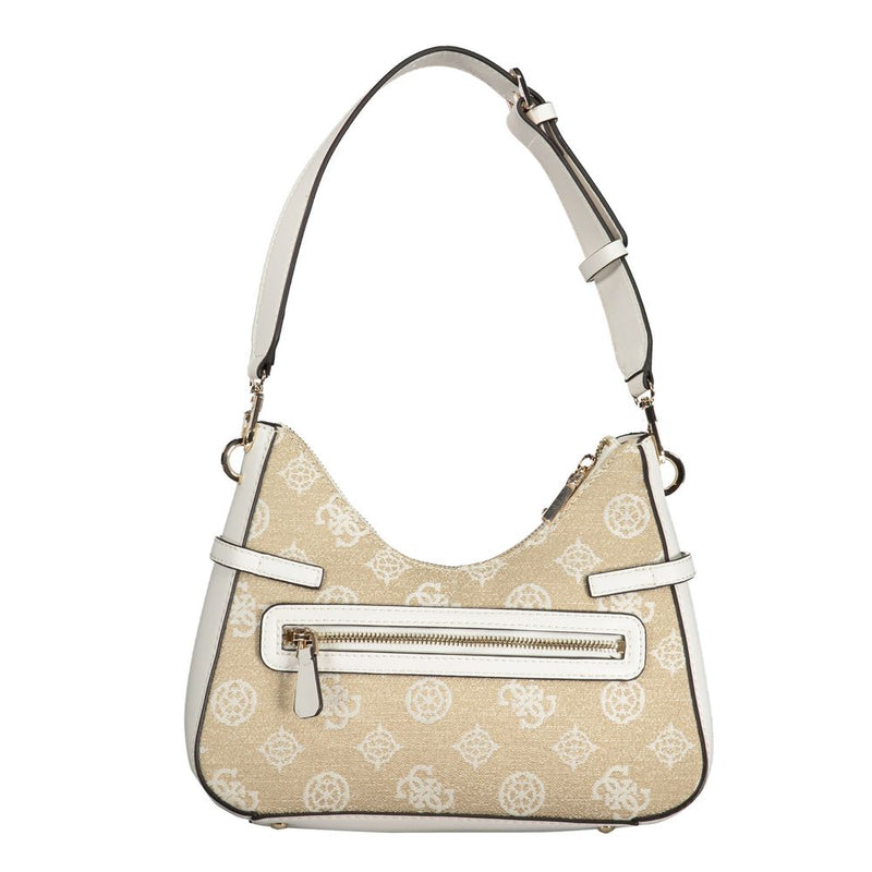 White Polyethylene Handbag Guess Jeans