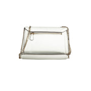 White Polyethylene Handbag Guess Jeans