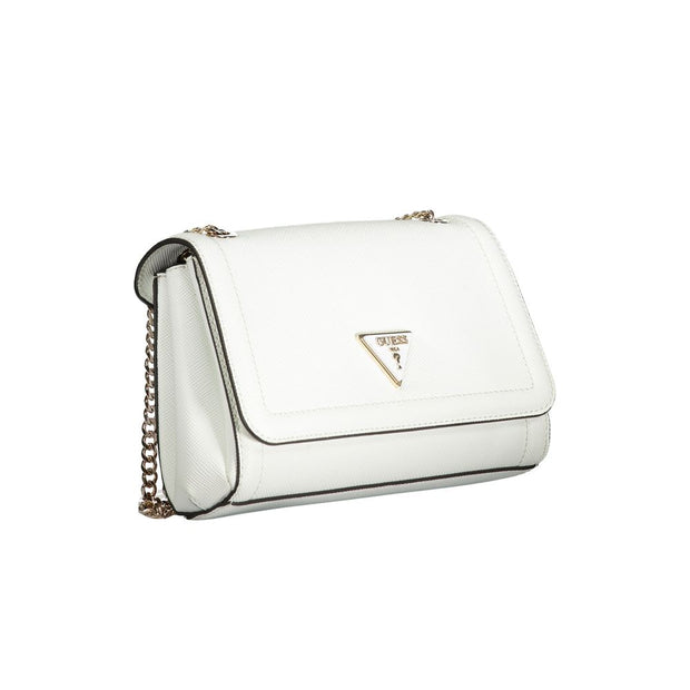 White Polyethylene Handbag Guess Jeans