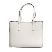 White Polyethylene Handbag Guess Jeans