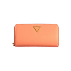 Orange Polyethylene Wallet Guess Jeans