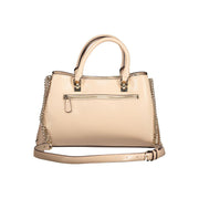 Beige Polyethylene Handbag Guess Jeans