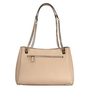 Beige Polyethylene Handbag Guess Jeans