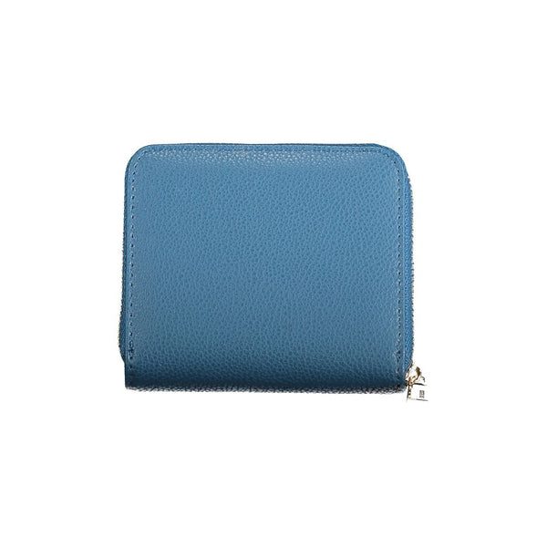 Blue Polyethylene Wallet Guess Jeans