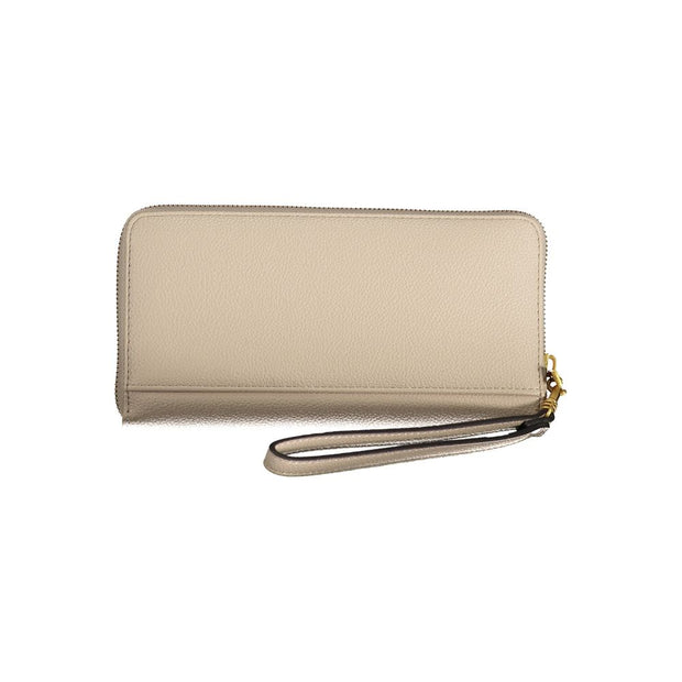 Beige Polyethylene Wallet Guess Jeans