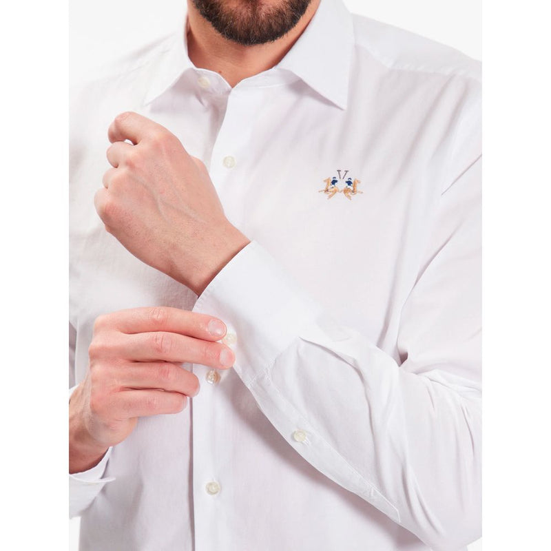 White Cotton Shirt La Martina