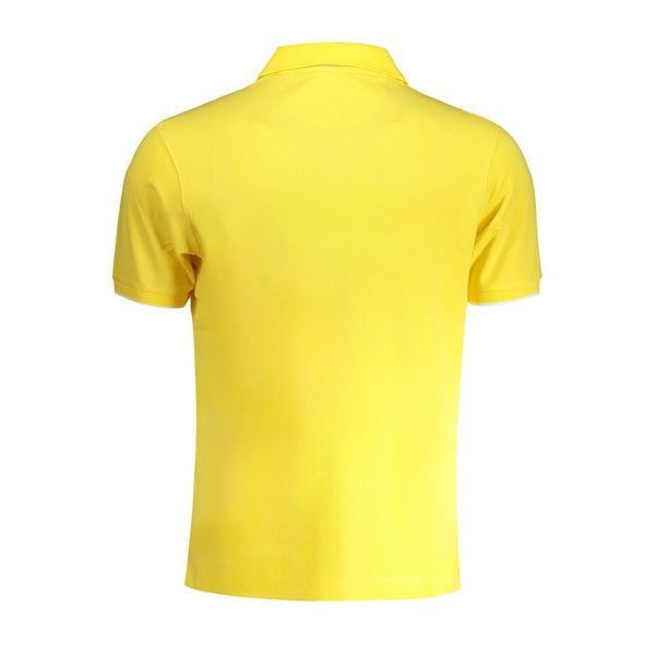 Yellow Cotton Polo Shirt La Martina