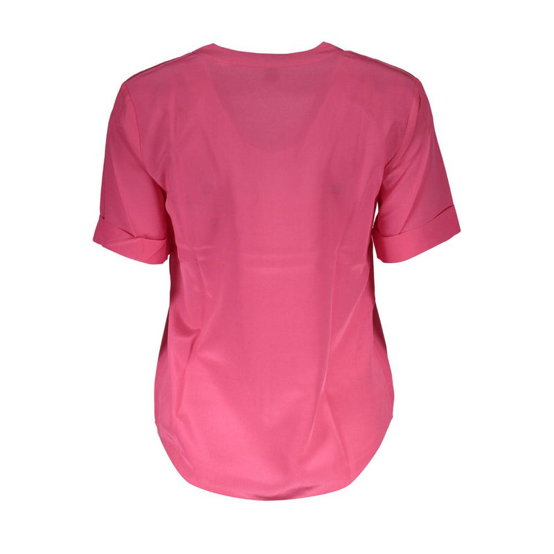 Pink Silk Tops & T-Shirt Gant