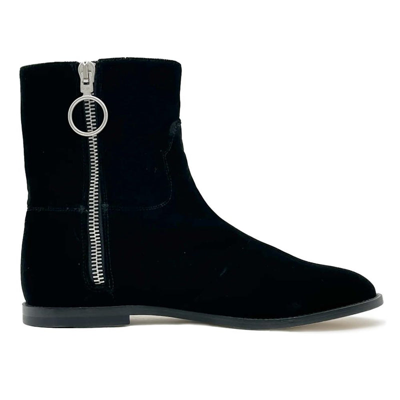 Black Leather Di Calfskin Boot Off-White