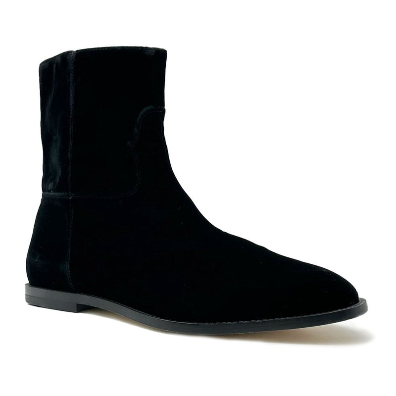 Black Leather Di Calfskin Boot Off-White