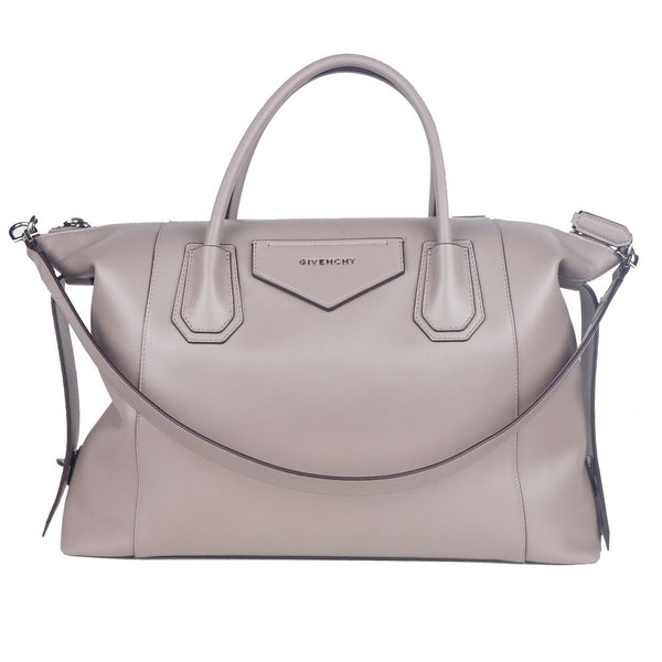 Gray Leather Crossbody Bag Givenchy