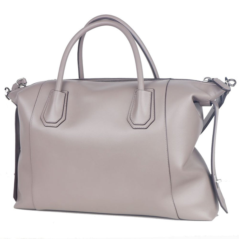 Gray Leather Crossbody Bag Givenchy