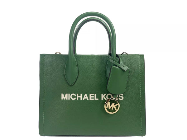 Mirella Small Leather Top Zip Shopper Tote Bag Michael Kors