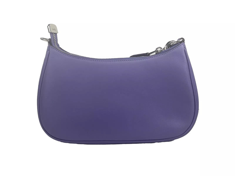 Teri Smooth Leather Crossbody Bag Purse Purple COACH