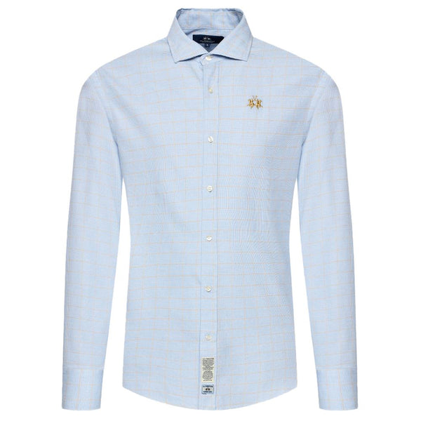 Light Blue Cotton Shirt La Martina