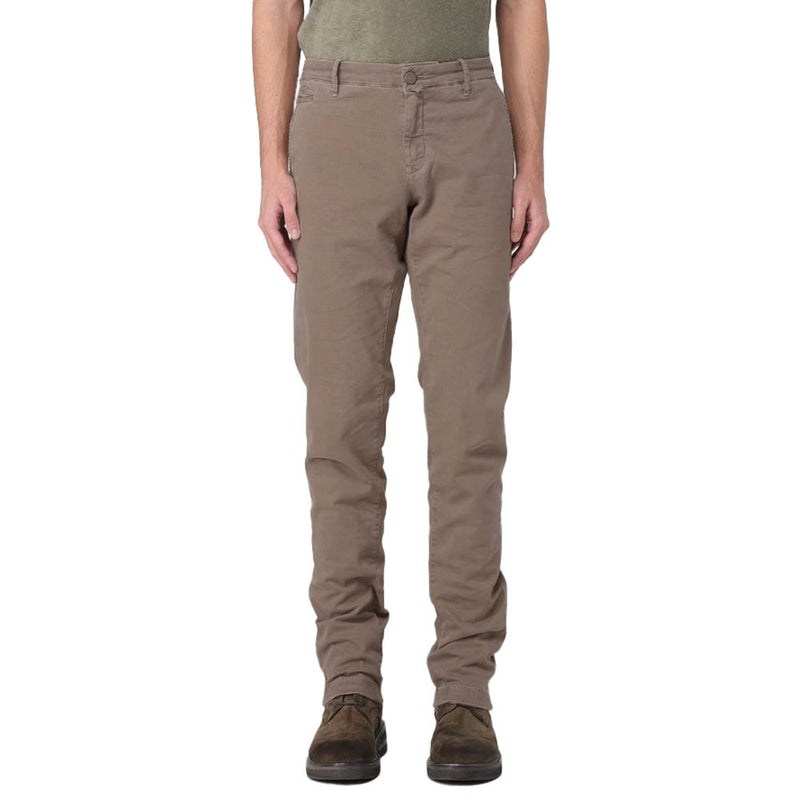 Brown Cotton Jeans & Pant Jacob Cohen