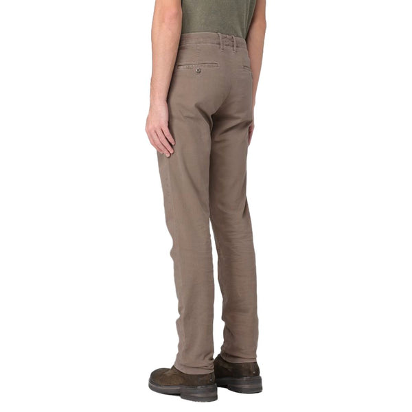 Brown Cotton Jeans & Pant Jacob Cohen