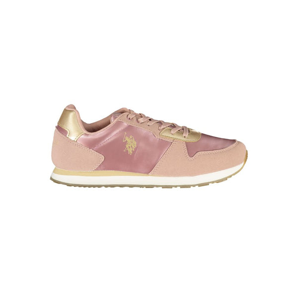 Pink Polyester Sneaker U.S. POLO ASSN.